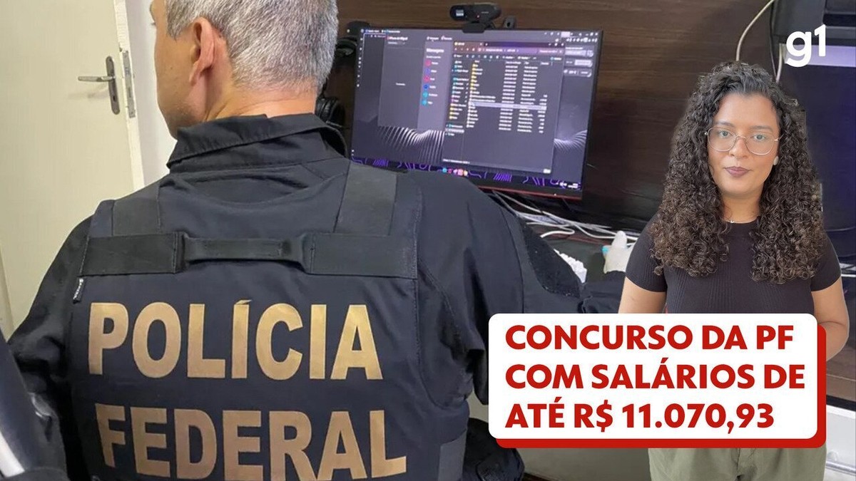 Concurso da Polícia Federal: inscrições para 192 vagas e salários de até R$ 11 mil terminam nesta quarta