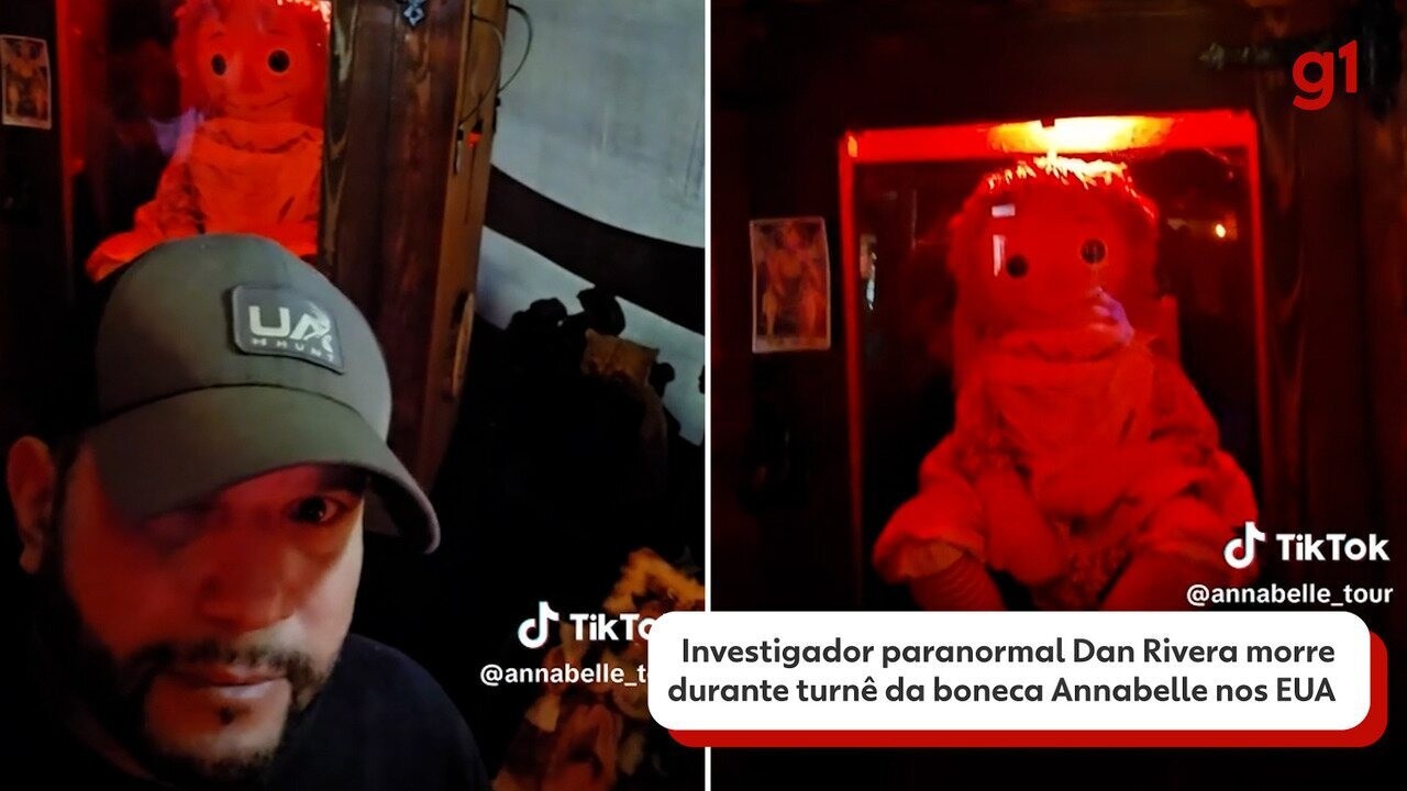 Investigador paranormal Dan Rivera morre durante turnê da boneca Annabelle nos EUA