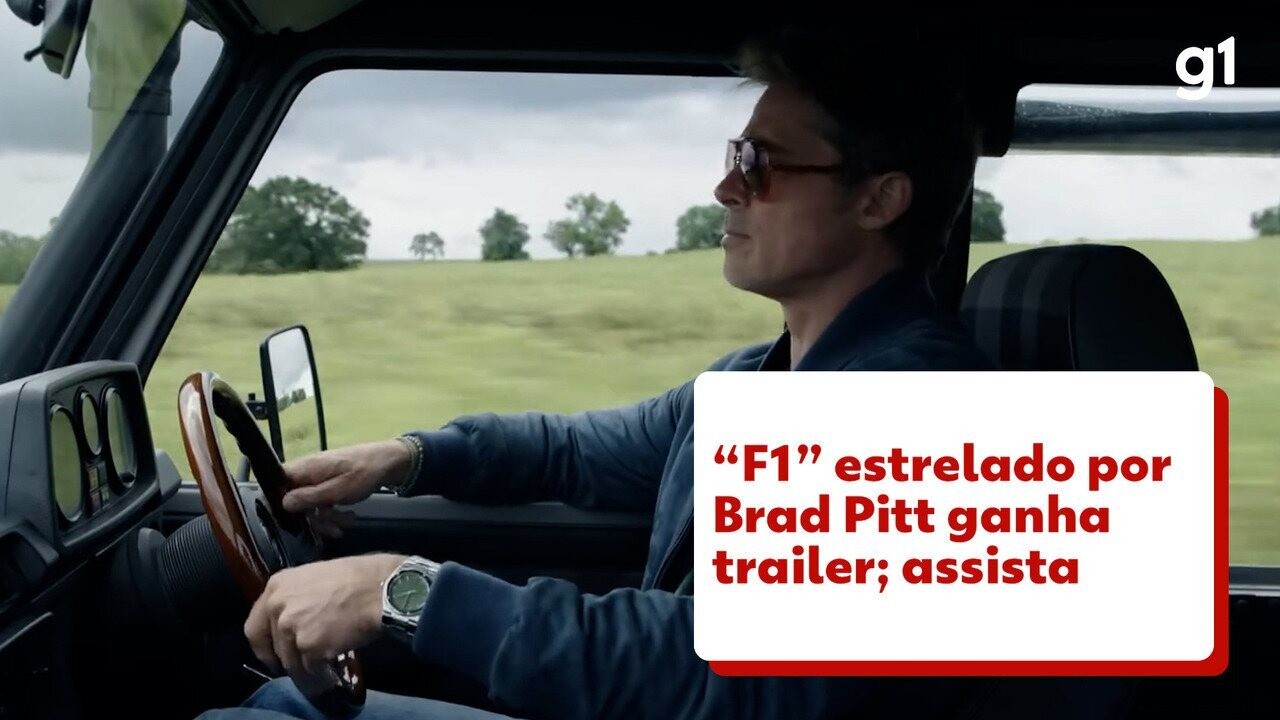 'F1' estrelado por Brad Pitt ganha trailer; assista
